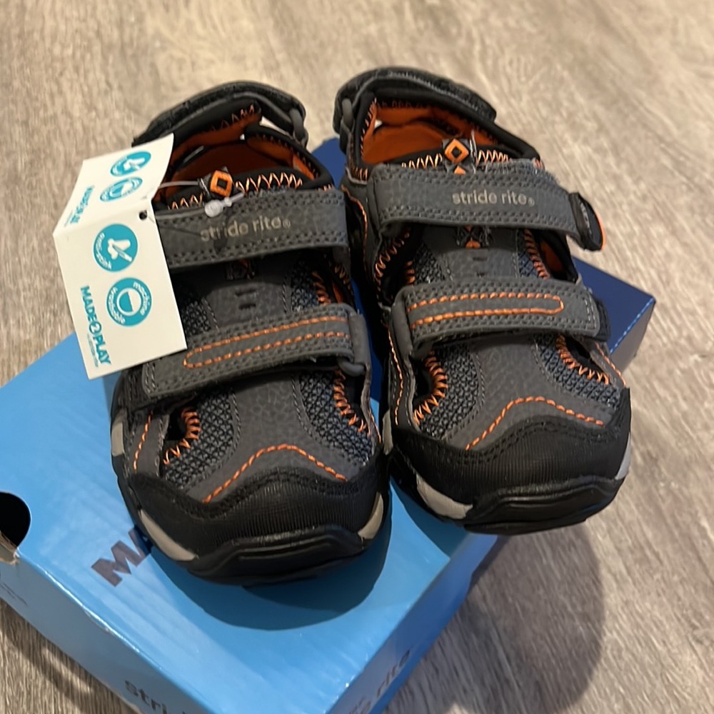 Stride Rite M2P Soni Grey/Black